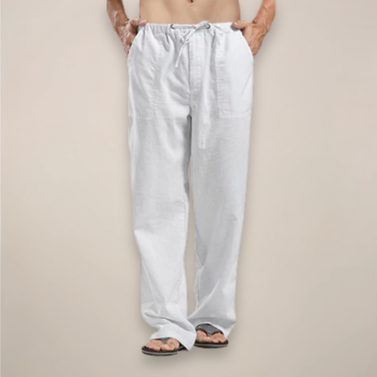 Damiaan | Casual Herenbroeken met Relaxed Fit voor Zomer 0