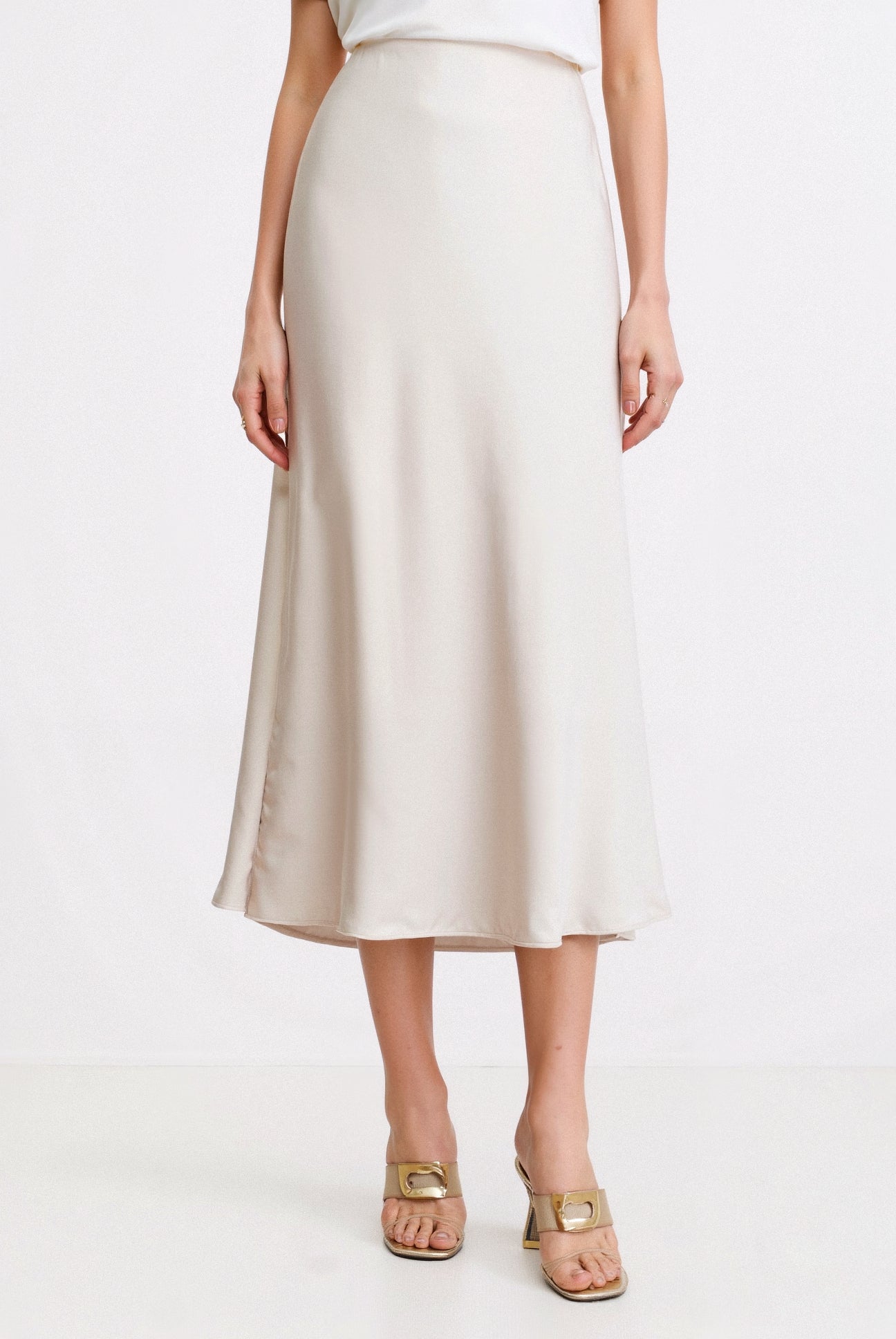 Emma | Hoge Taille Maxirok Dames met Elegante Silhouet voor Zomerse Gelegenheden 1