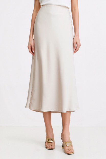 Emma | Hoge Taille Maxirok Dames met Elegante Silhouet voor Zomerse Gelegenheden 1