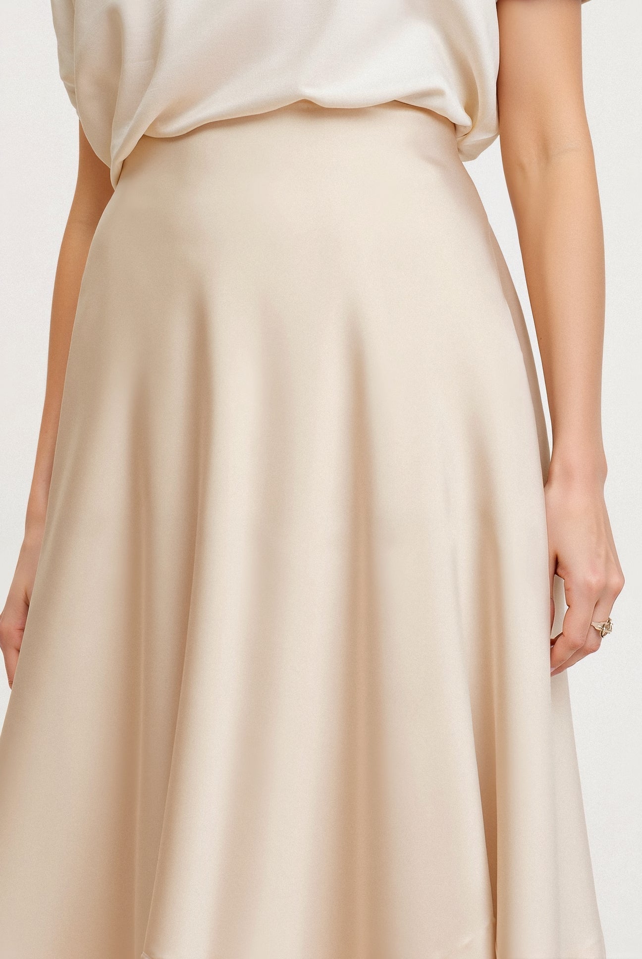 Emma | Hoge Taille Maxirok Dames met Elegante Silhouet voor Zomerse Gelegenheden 2