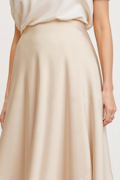 Emma | Hoge Taille Maxirok Dames met Elegante Silhouet voor Zomerse Gelegenheden 2