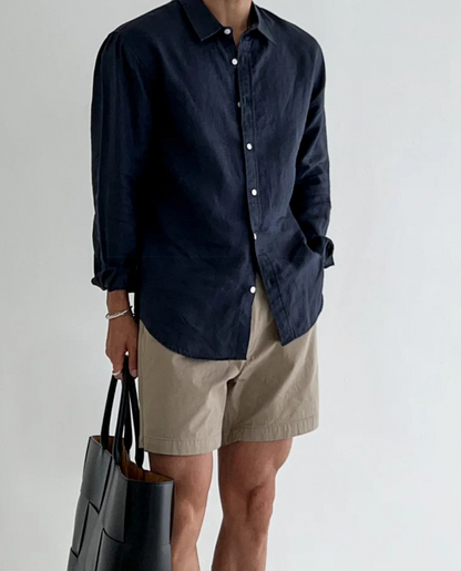 Jasper | Heren Overhemd met Lange Mouwen en Relaxed Fit 3