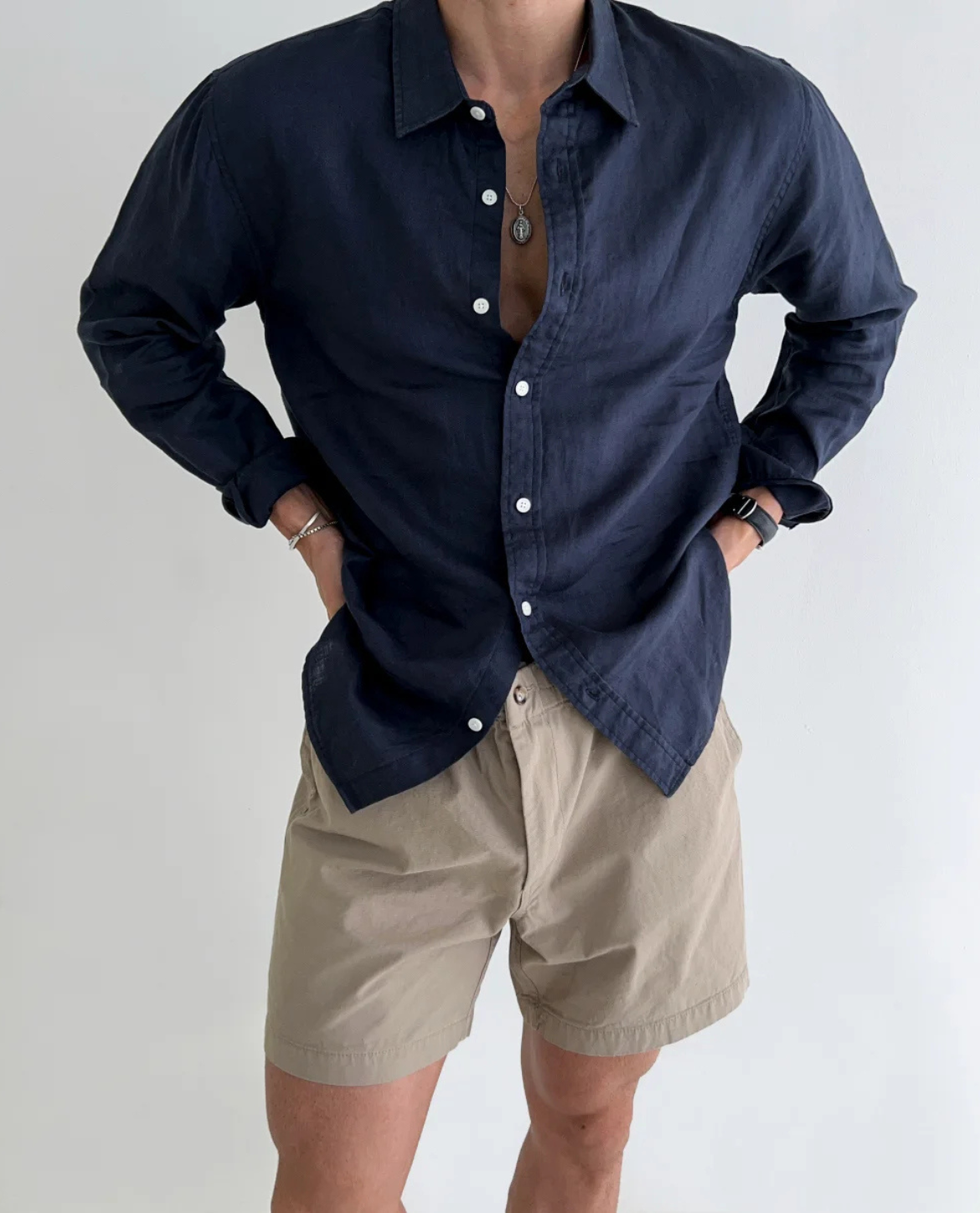 Jasper | Heren Overhemd met Lange Mouwen en Relaxed Fit 4