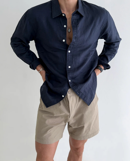 Jasper | Heren Overhemd met Lange Mouwen en Relaxed Fit 4