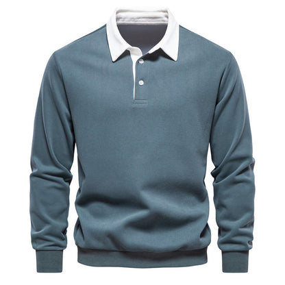 Jasper | Heren Poloshirt met Lange Mouwen en Klassieke Kraag voor Zomer 3