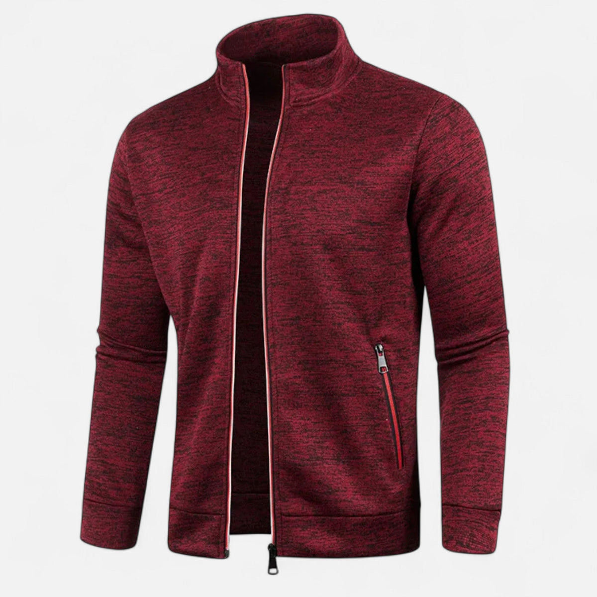 Jasper | Heren Vest Met Rits Voor Herfst En Winter 0