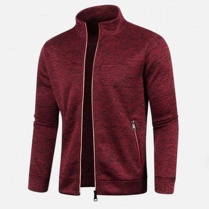 Jasper | Heren Vest Met Rits Voor Herfst En Winter 0