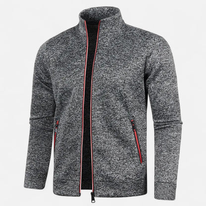 Jasper | Heren Vest Met Rits Voor Herfst En Winter 7