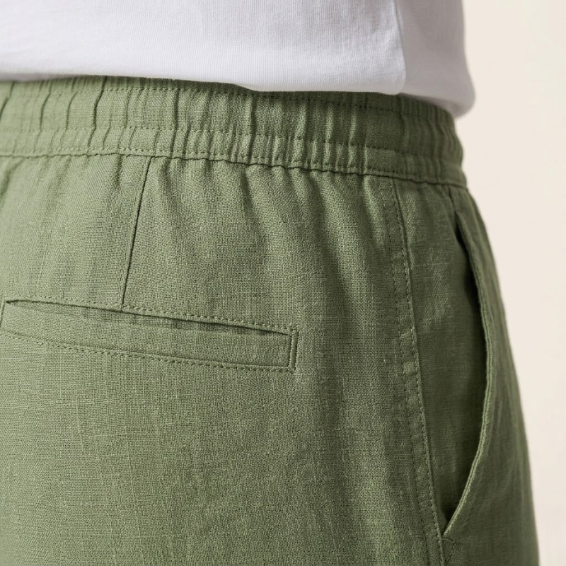 Jasper | Linnen Broek voor Heren met Rechte Snit voor Zomer 3