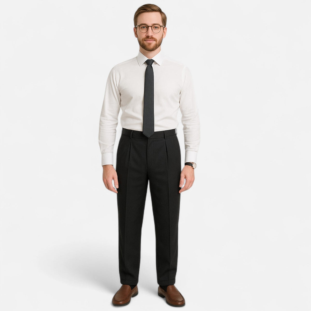 Jasper | Nette Schoenen Heren van Veganistisch Leer met Elegante Afwerking 5