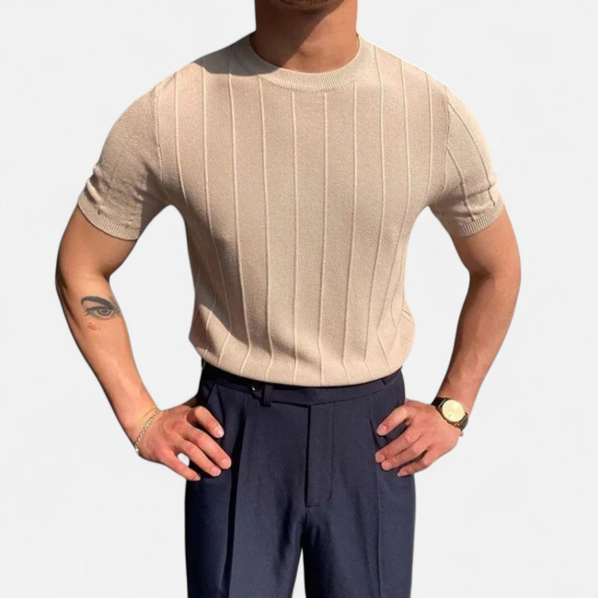 Jasper | Zomerpoloshirt met Korte Mouwen voor Heren in Tijdloze Kleuren 3
