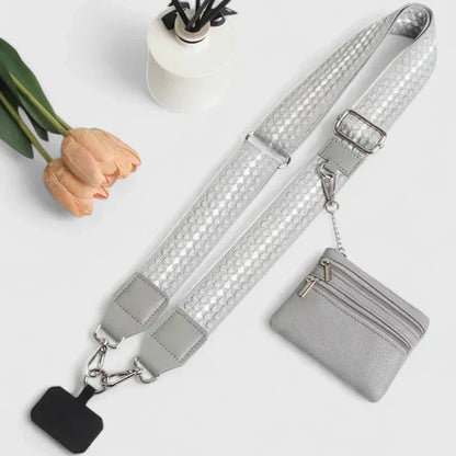 Lise | Crossbody Telefoonhoudertas met Verstelbare Riem voor Dames in Zwart, Beige of Roze 1