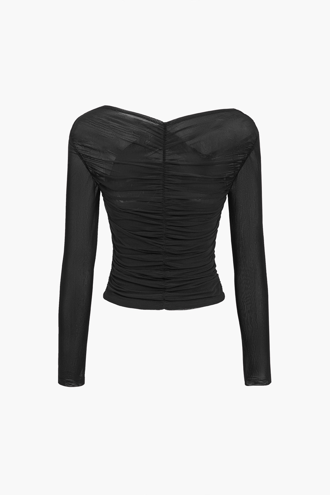Lotte | Dames Top met Ruches en Lange Mouwen voor Zomer 5