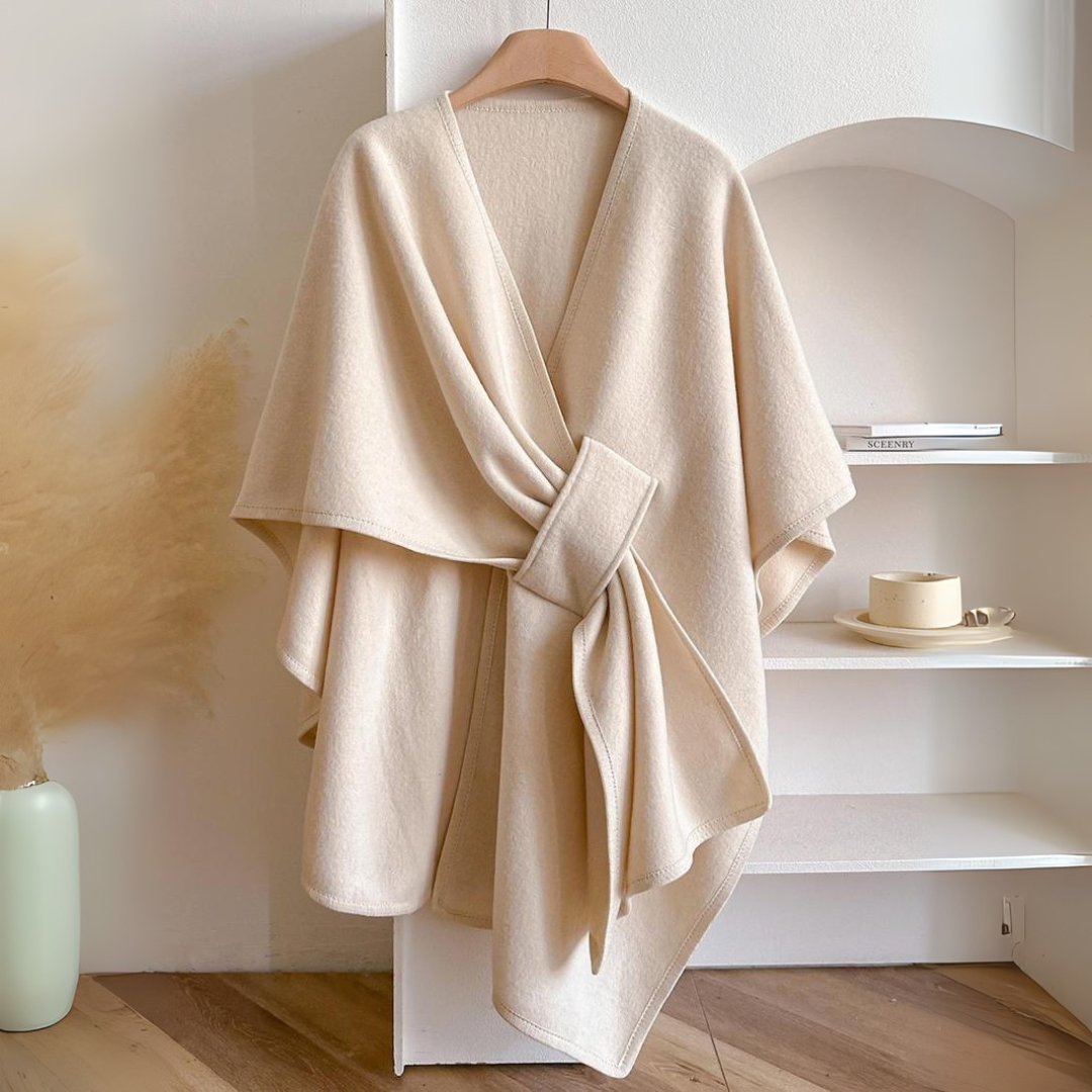 Lotte | Drape Wrap-vest met Strikceintuur voor Dames 0