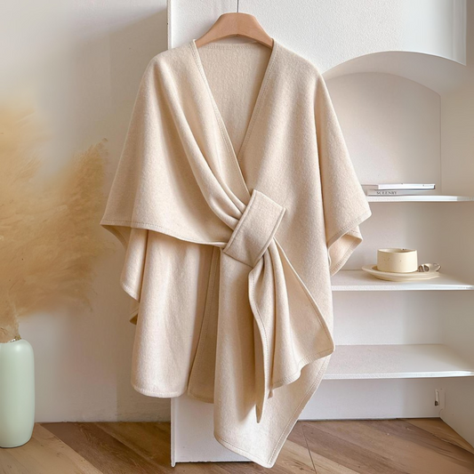 Lotte | Drape Wrap-vest met Strikceintuur voor Dames 0
