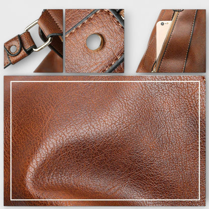 Lotte | Elegante Dames Schoudertas van Zacht Leer voor Zomeravonturen 4