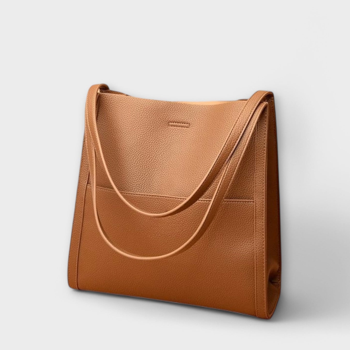 Lotte | Gestructureerde Leren Schoudertas Dames met Tijdloos Design 10