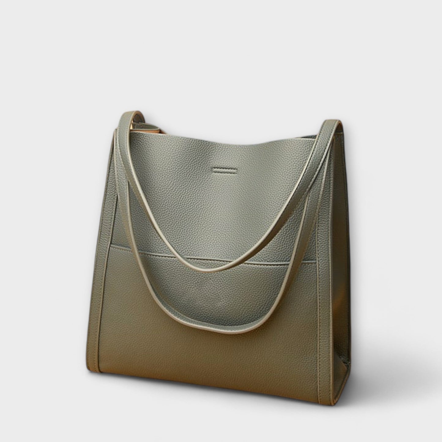 Lotte | Gestructureerde Leren Schoudertas Dames met Tijdloos Design 2