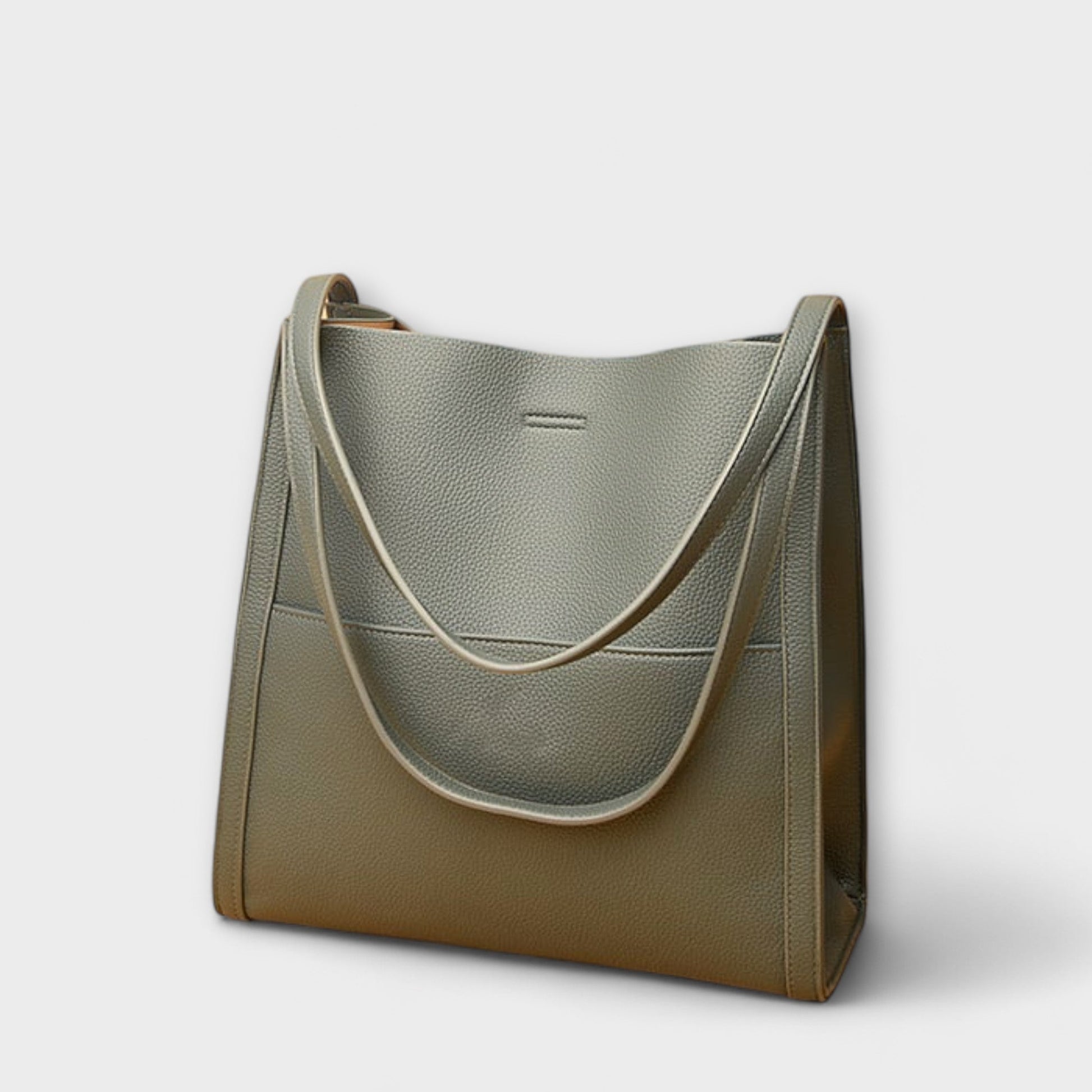 Lotte | Gestructureerde Leren Schoudertas Dames met Tijdloos Design 2