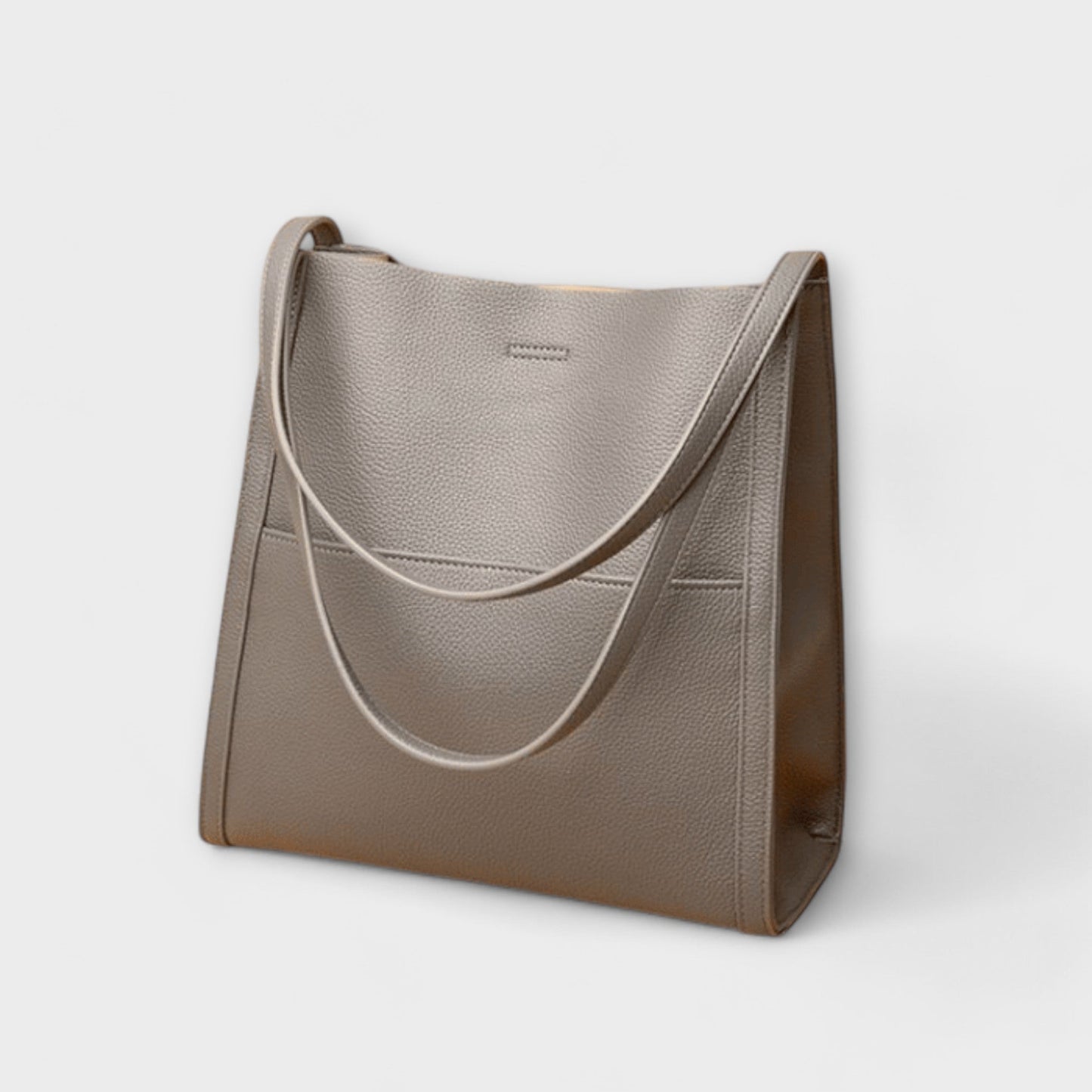 Lotte | Gestructureerde Leren Schoudertas Dames met Tijdloos Design 3