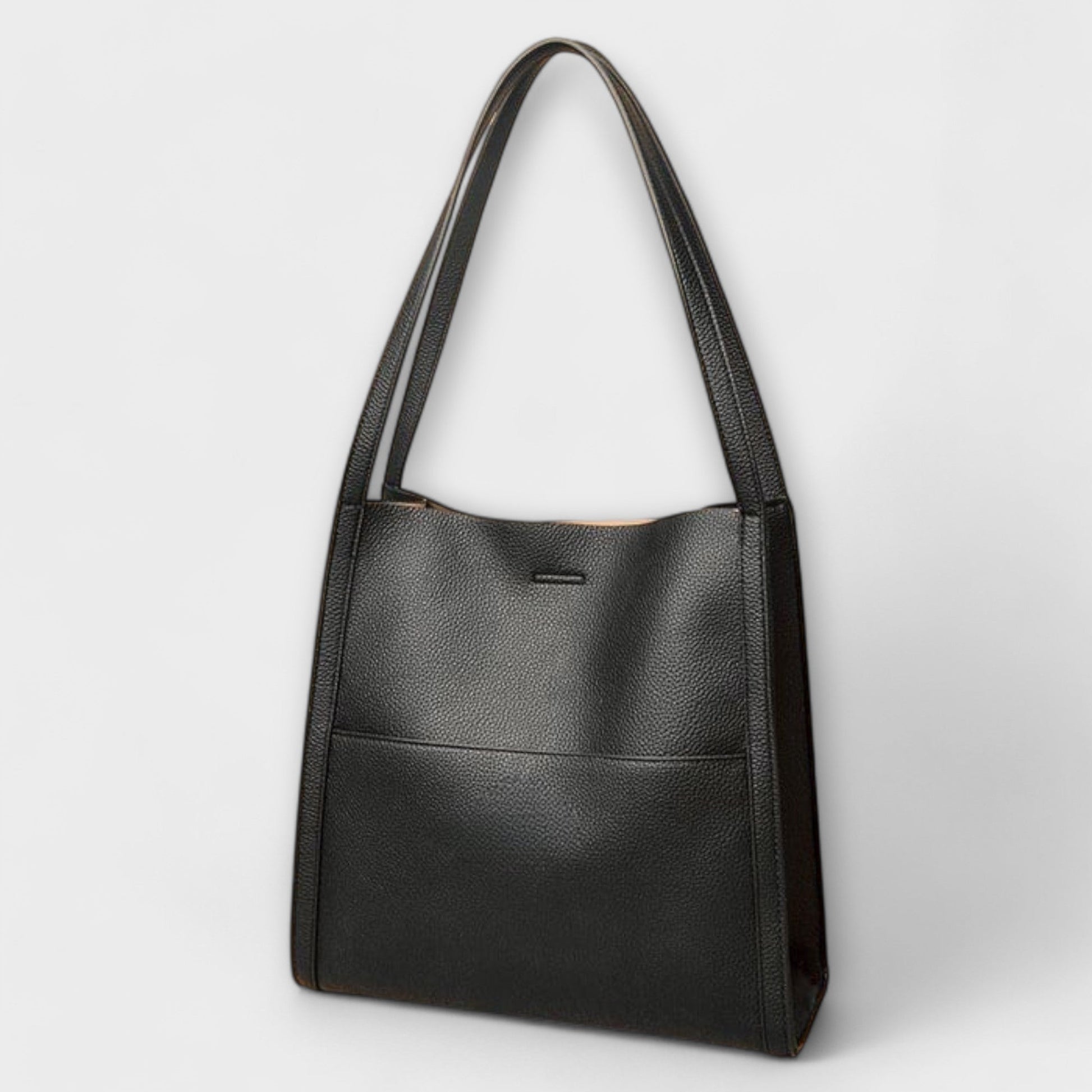 Lotte | Gestructureerde Leren Schoudertas Dames met Tijdloos Design 7
