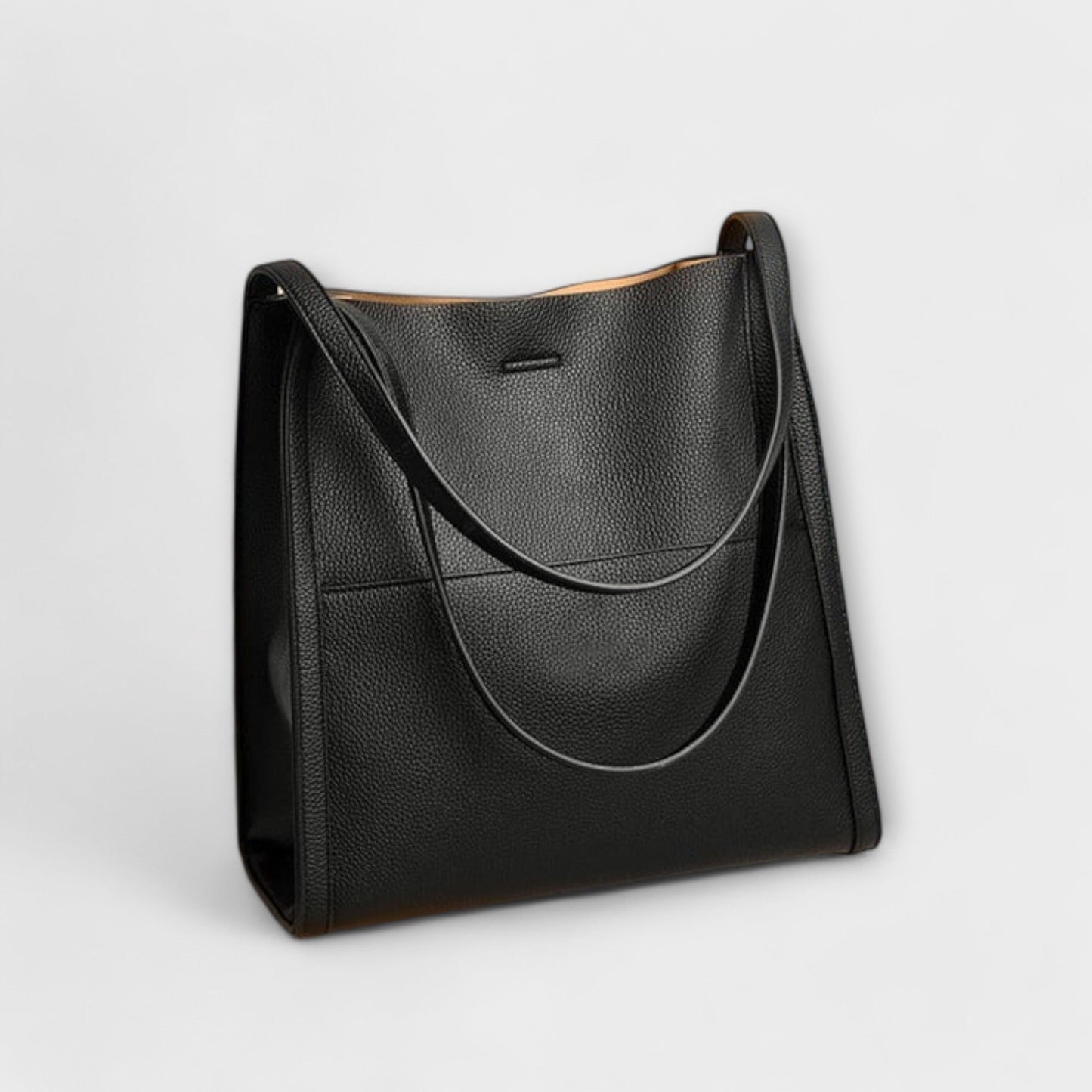 Lotte | Gestructureerde Leren Schoudertas Dames met Tijdloos Design 9