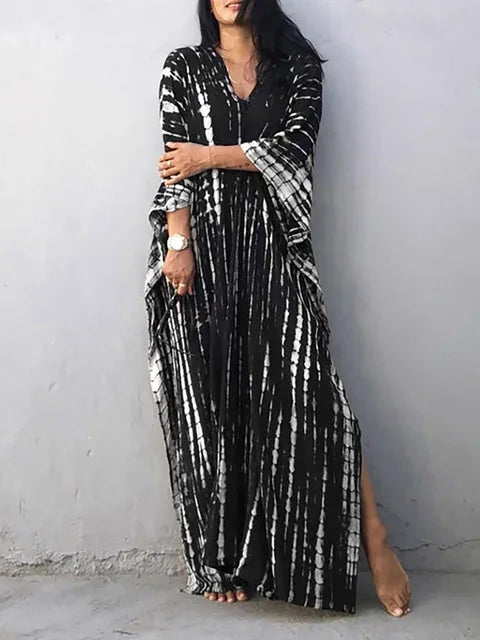 Lotte | Lange Zomerjurk met Kaftan voor Dames - Vloeiend en Comfortabel 5
