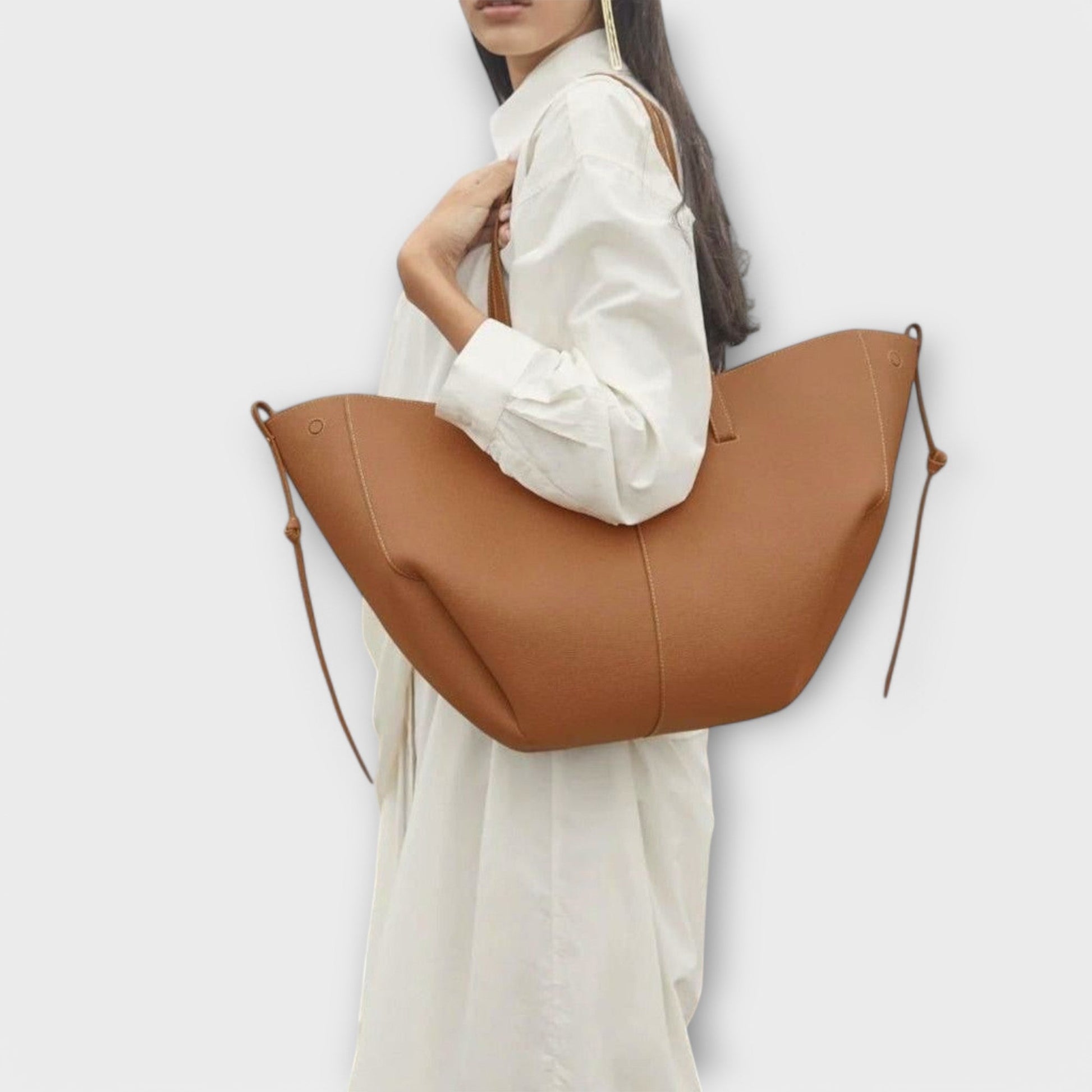Lotte | Ruime Draagtas voor Dames met Minimalistisch Ontwerp en Comfortabele Handvatten 3