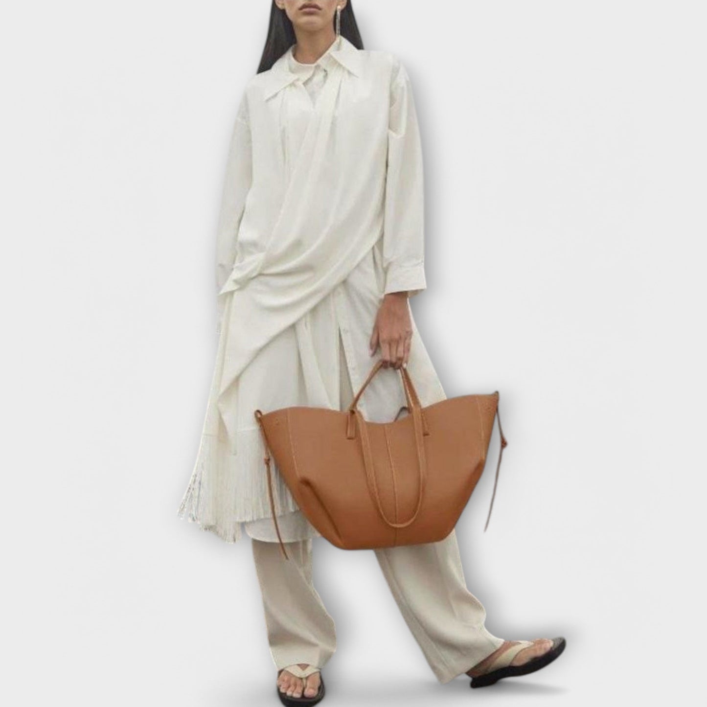 Lotte | Ruime Draagtas voor Dames met Minimalistisch Ontwerp en Comfortabele Handvatten 4