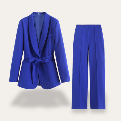 Lotte | Zomer Blazer en Wijde Pijpen Set voor Dames 2