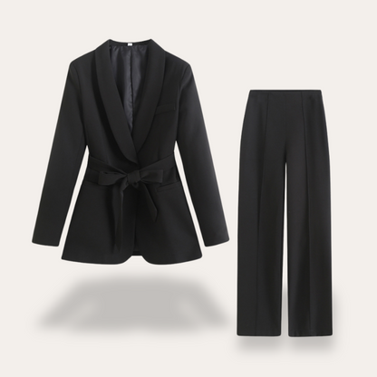 Lotte | Zomer Blazer en Wijde Pijpen Set voor Dames 3