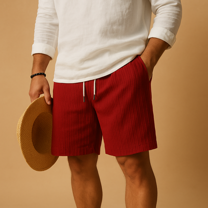 Luca | Casual Shorts met Elastische Taille voor Mannen 3