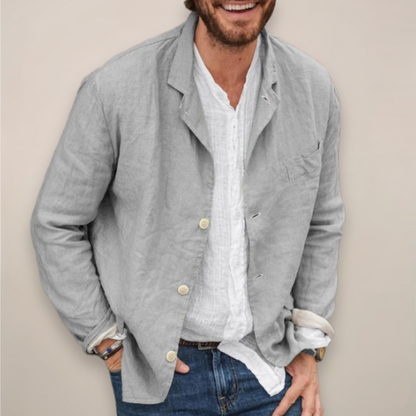 Luca | Heren Blazer met Relaxte Pasvorm voor Zomer 1