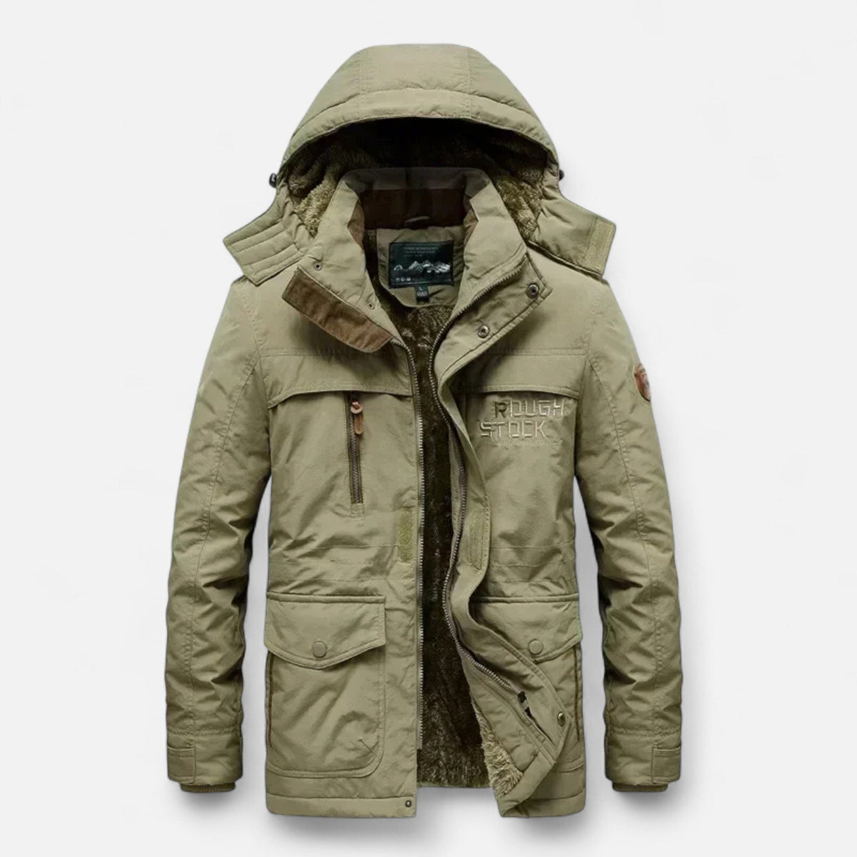 Luca | Lange Dikke Winterparka voor Heren met Capuchon 3
