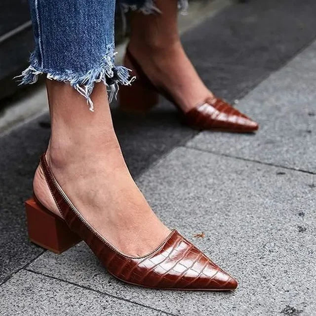 Rafaela | Elegante Pumps Dames met Brede Hakken voor Voorjaar en Zomer 0
