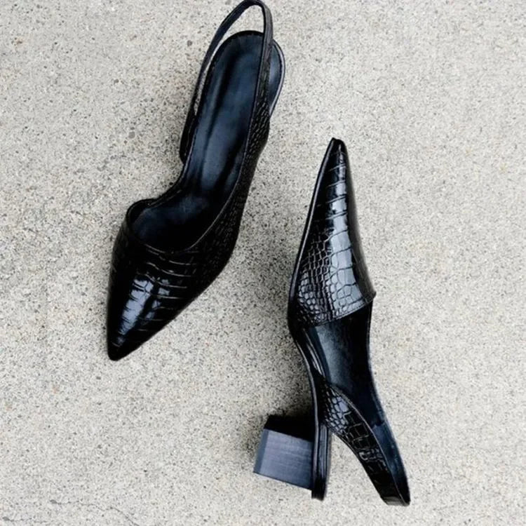 Rafaela | Elegante Pumps Dames met Brede Hakken voor Voorjaar en Zomer 3