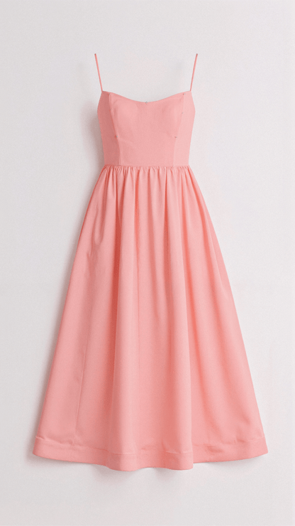 Sophie | A-lijn Midi-jurk voor Dames met Elegante Ascot-stijl 10