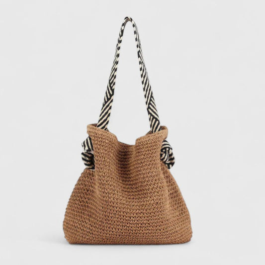 Sophie | Bohemian Schoudertas Dames met Artistiek Ontwerp voor Zomerse Uitstapjes 0
