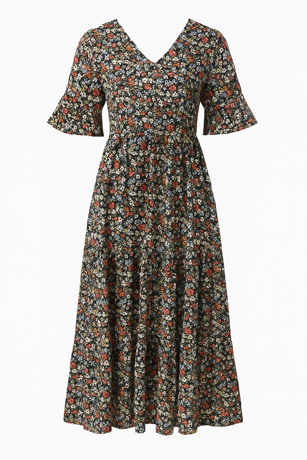 Sophie | Boho Midi Jurk met Bloemenprint voor Dames 1