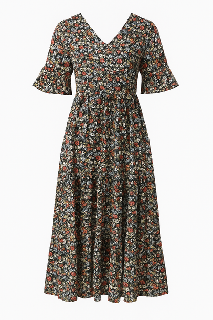 Sophie | Boho Midi Jurk met Bloemenprint voor Dames 1