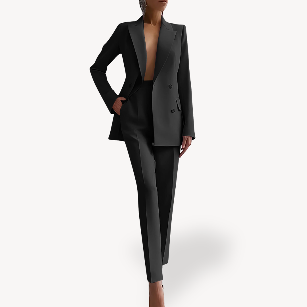 Sophie | Dames Pak 2 Delig Met Elegante Blazer En Broek Voor Zomerstijl 0