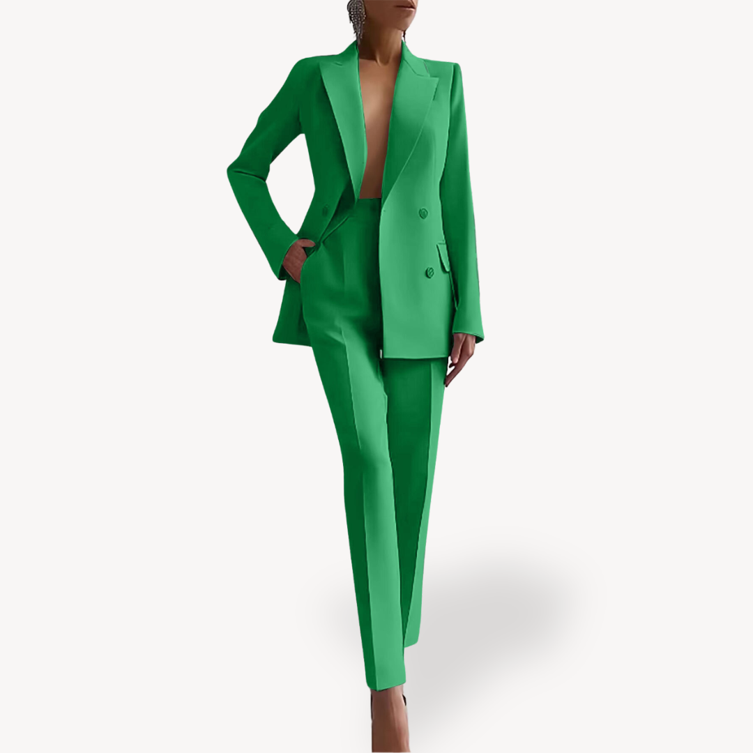 Sophie | Dames Pak 2 Delig Met Elegante Blazer En Broek Voor Zomerstijl 1