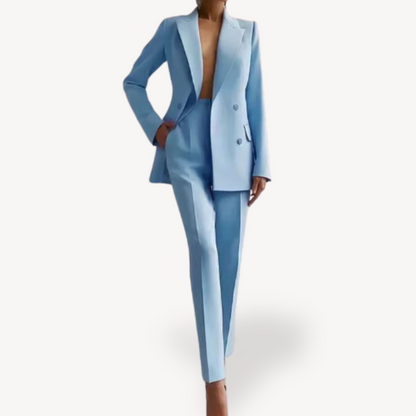 Sophie | Dames Pak 2 Delig Met Elegante Blazer En Broek Voor Zomerstijl 2