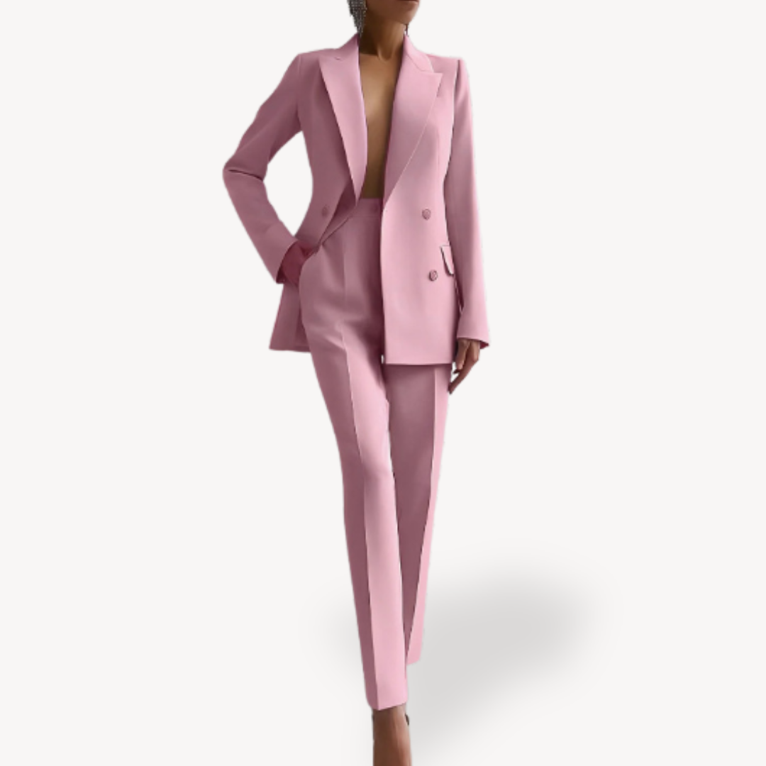 Sophie | Dames Pak 2 Delig Met Elegante Blazer En Broek Voor Zomerstijl 4