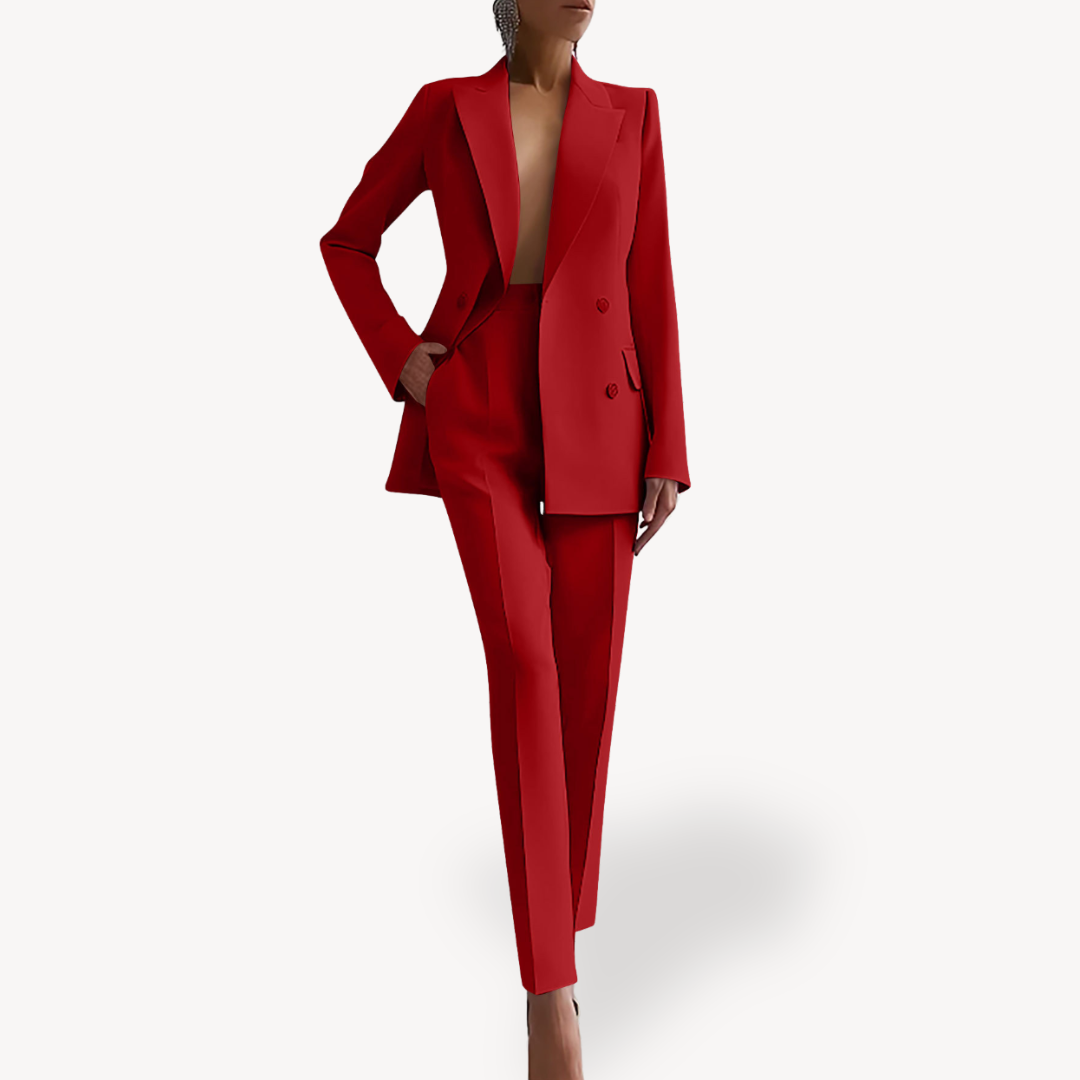 Sophie | Dames Pak 2 Delig Met Elegante Blazer En Broek Voor Zomerstijl 5