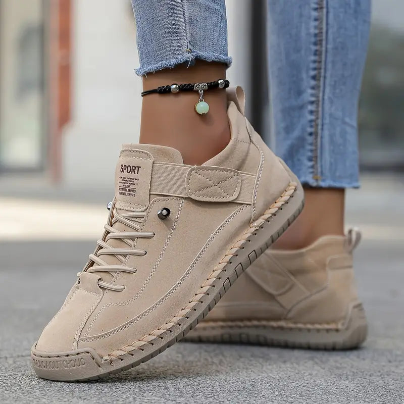 Sophie | Dames Witte Sneakers met Platform en Veters voor Zomer 1