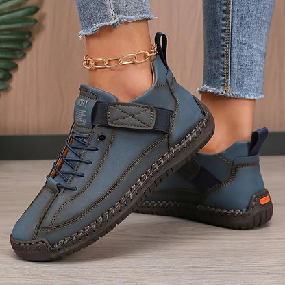 Sophie | Dames Witte Sneakers met Platform en Veters voor Zomer 5