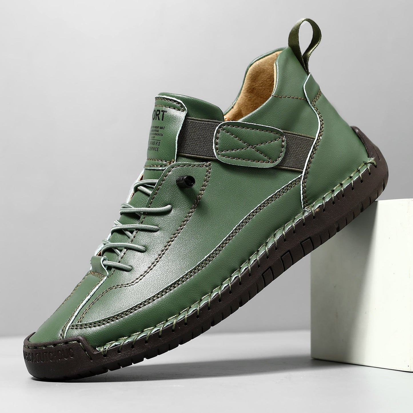 Sophie | Dames Witte Sneakers met Platform en Veters voor Zomer 9