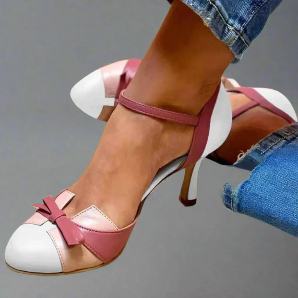 Sophie | Damespumps met Enkelbandje en Strikdetail voor Vrouwen 2