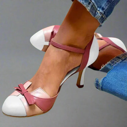 Sophie | Damespumps met Enkelbandje en Strikdetail voor Vrouwen 2